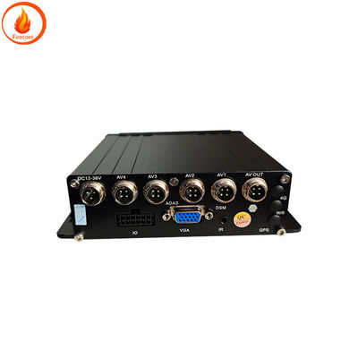4 차 차 DVR 시스템 모니터링 자동차 DVR 카메라 앞뒤