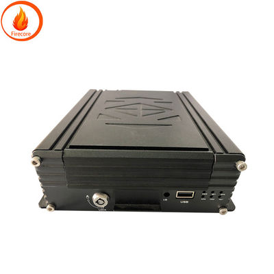장착된 CAR DVR 레코더 하드 디스크 모니터링 4 채널 DVR 시스템