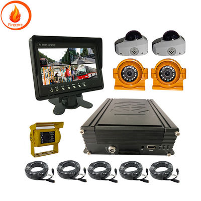 VGA 차량 카메라 모니터링 시스템 반구 5 차원 트럭 DVR 레코더