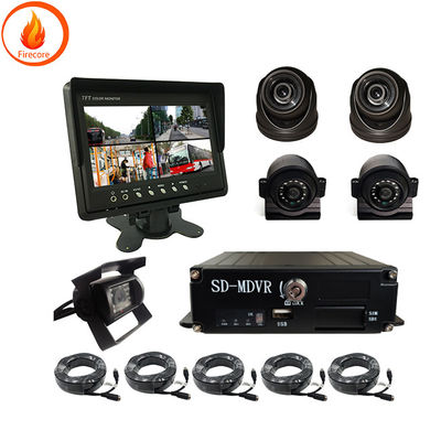 VGA 차량 카메라 모니터링 시스템 반구 5 차원 트럭 DVR 레코더