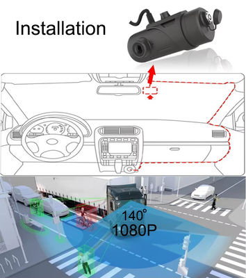 2MP 4G WIFI 원격 모니터 모터사이클용 미니 듀얼 대시보드 카메라 DVR GPS ADAS DMS BSD