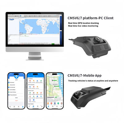 FIRECORE HX-880 4G Ai 자동차 카메라 아다스 DMS Cmsv6 GPS 자동차 Dvr 듀얼 렌즈 스마트 대시캠
