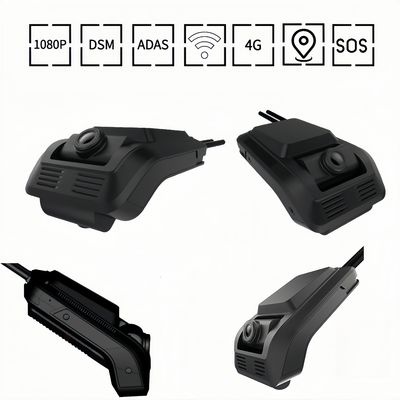 FIRECORE HX-880 4G Ai 자동차 카메라 대시캠 기록 내부 Adas Dms Cmsv6 자동차 Dvr 듀얼 렌즈 스마트 대시캠 GPS